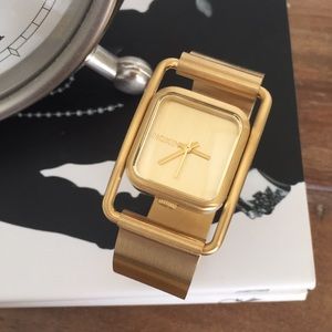Nixon women’s watch gold “the dynasty”